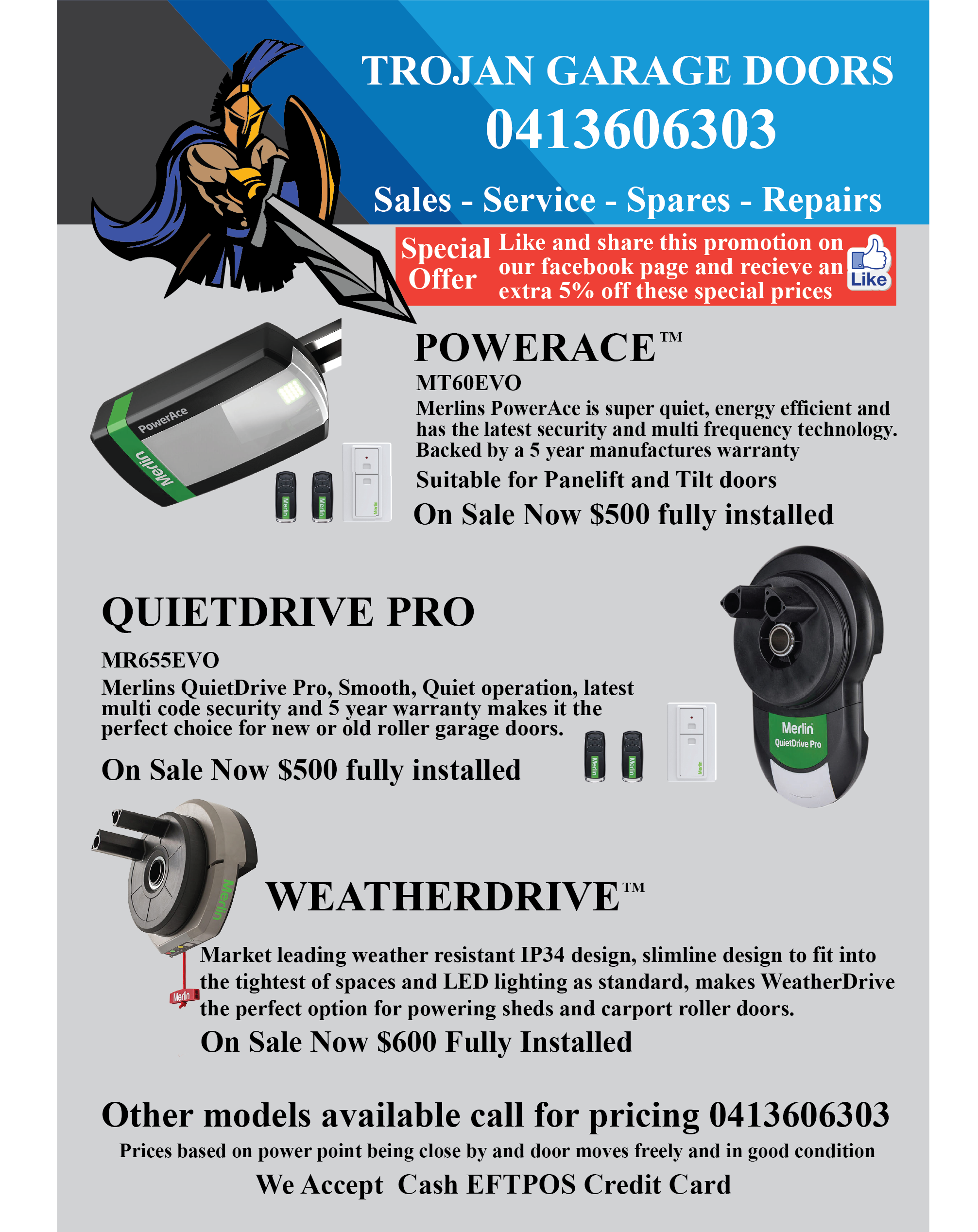 Trojan Garage Doors Campbelltown NSW Read Reviews